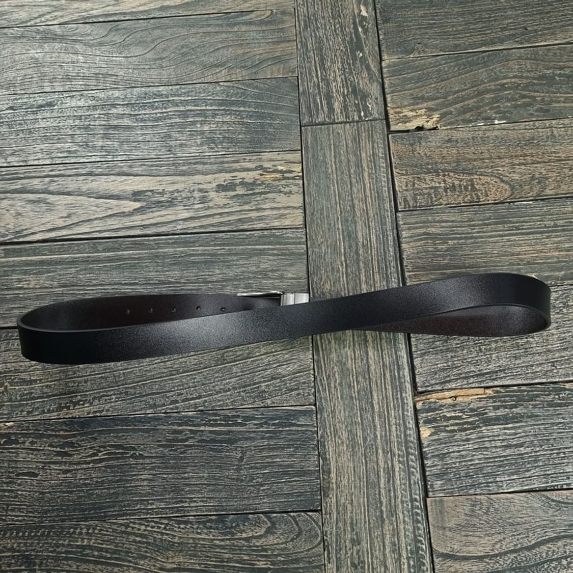 [타미힐피거] (새상품) 로고 카우 레더 소가죽 벨트 M18754 상품이미지3