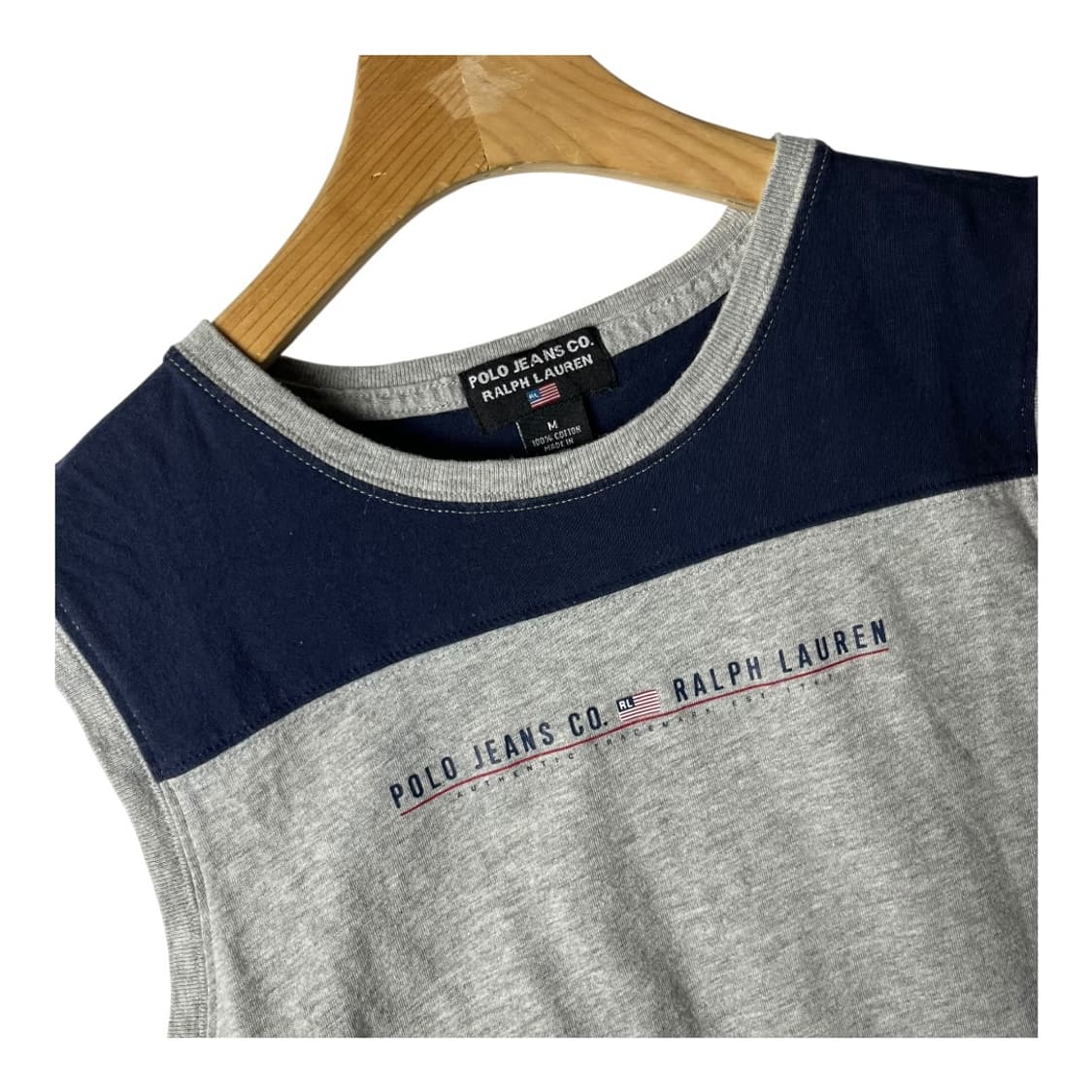 [Polo Jeans] 폴로진스 스몰로고 슬리브리스 상품이미지2