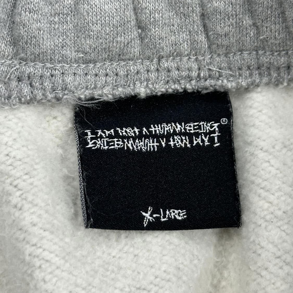 아임낫어휴먼비잉 이니셜 헤비 코튼 조거팬츠 (XL) 상품이미지5