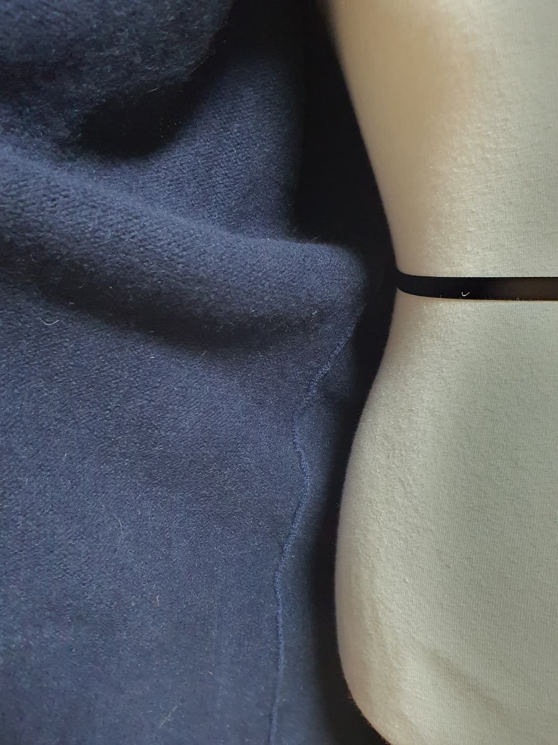 [빈티지] 네이비색 꽈배기 니트 가디건 비앙카 가디건 상품이미지5