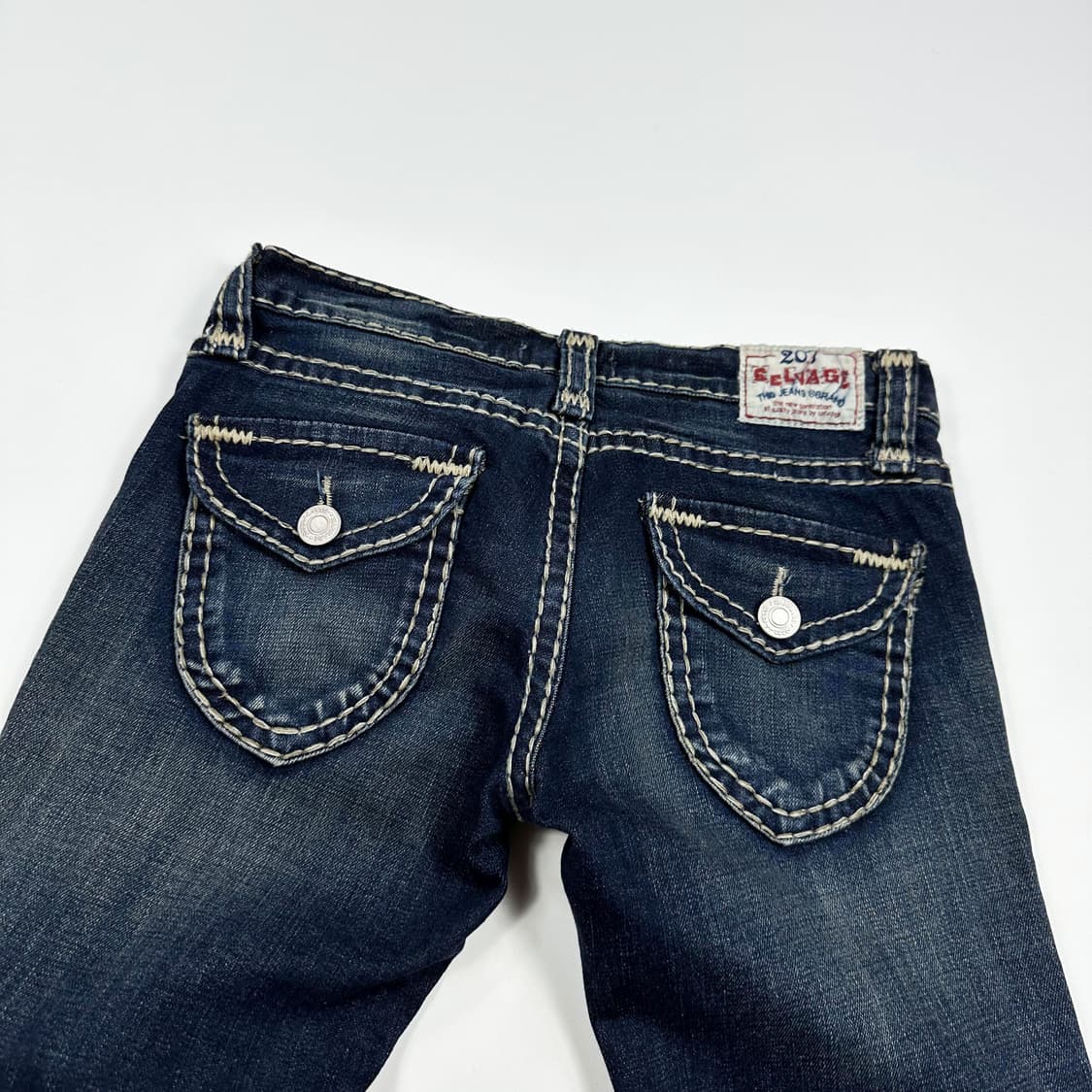 26 VTG 빈티지 스티치 로우라이즈 부츠컷 데님팬츠 상품이미지5