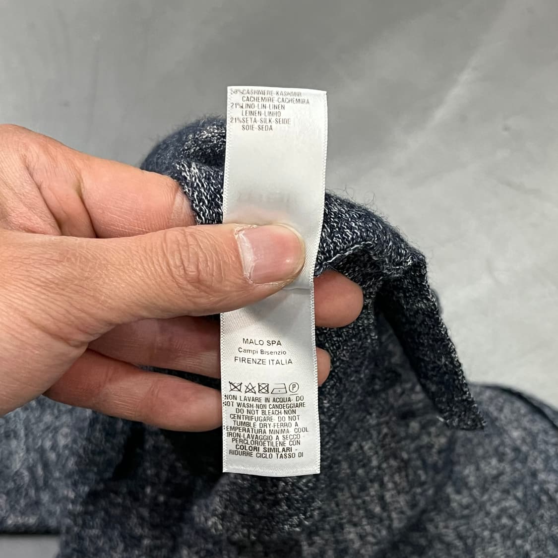  마로 캐시미어 브이넥 니트 y15855 상품이미지8