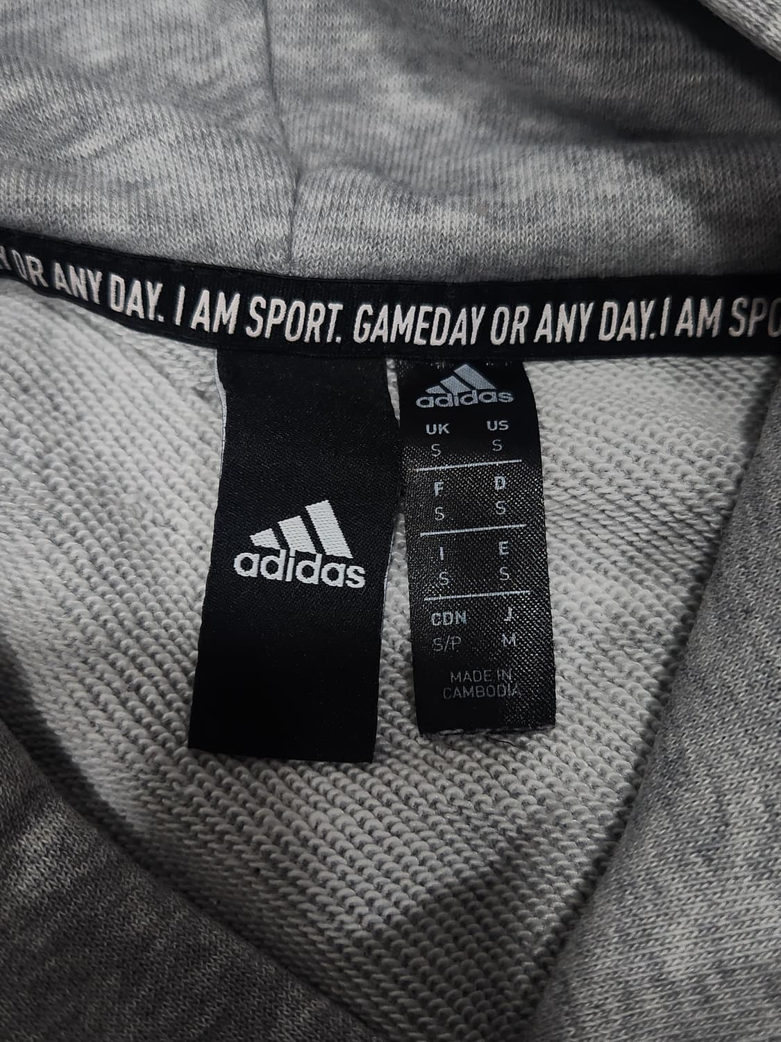 아디다스 빅로고 후드티 남녀고용 95사이즈 상품이미지4