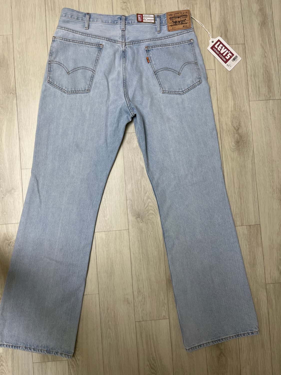 리바이스빈티지클로딩 lvc1970s 517부츠컷 White Doves 상품이미지6