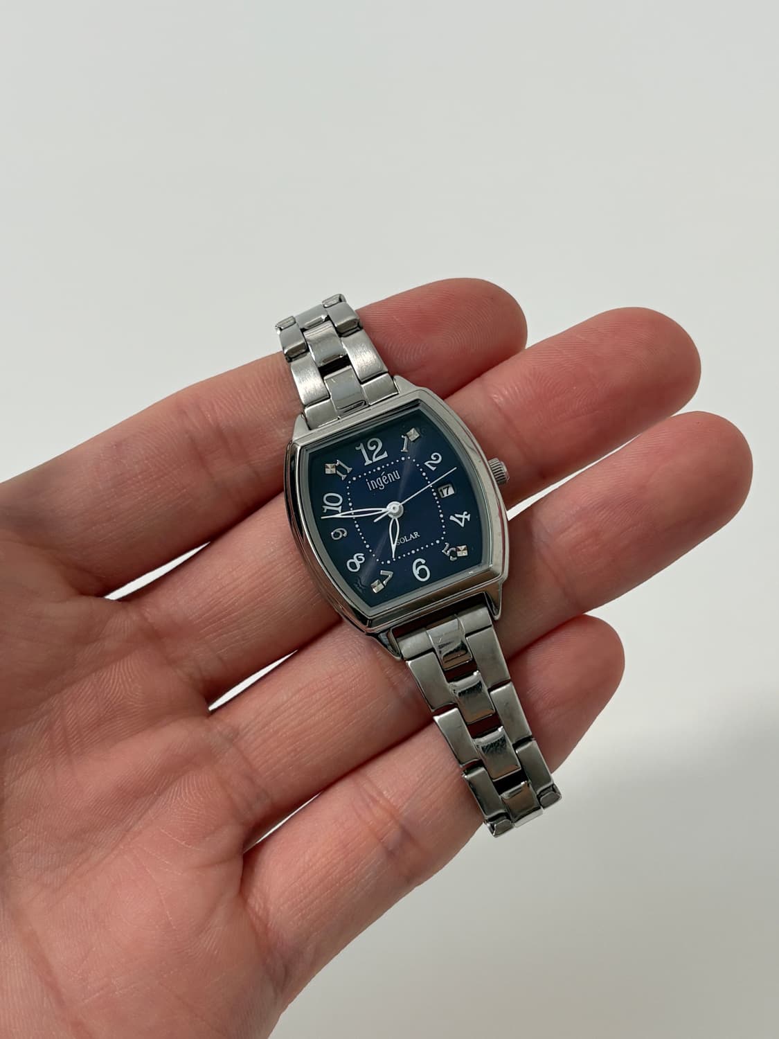 90s ingenu blue dial solar ladies quartz 상품이미지1