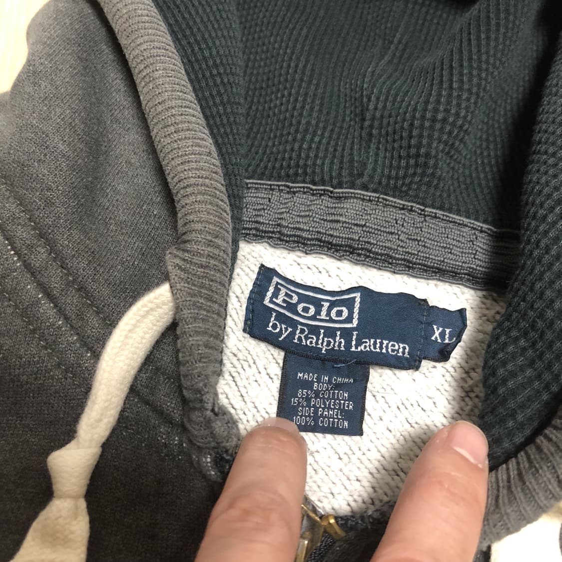 (XL) 폴로 랄프로렌 POLO PRL 블리커 NY 헤비 써멀 후드 집업 상품이미지5