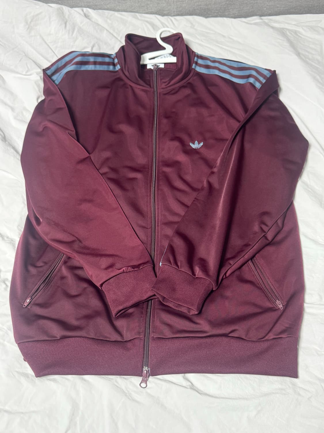 아디다스 오리지널스 베켄바우어 트랙 자켓 마룬 M 상품이미지1