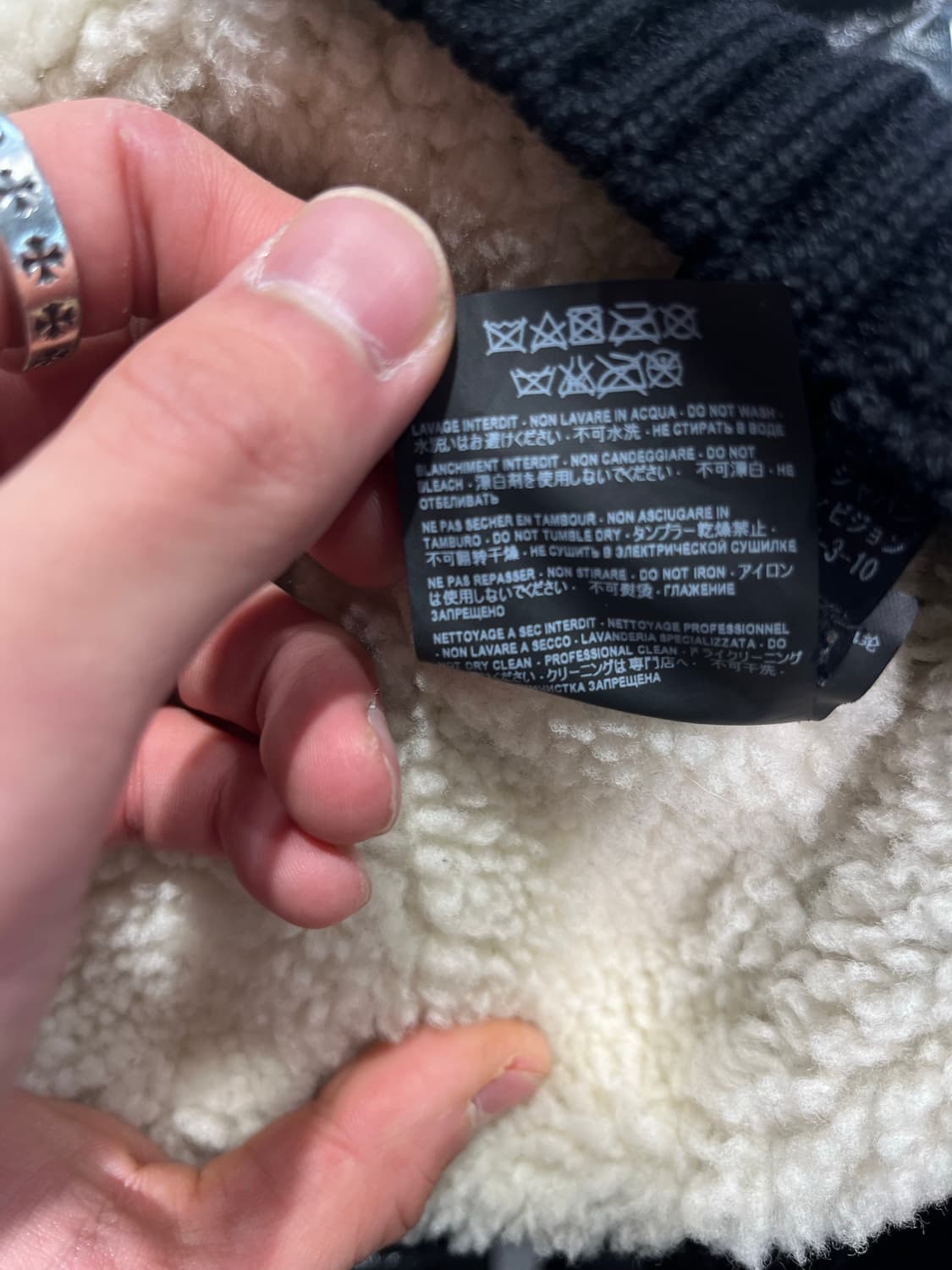 (급처) 17aw 생로랑 파리 레더 퍼 무스탕 46 상품이미지5