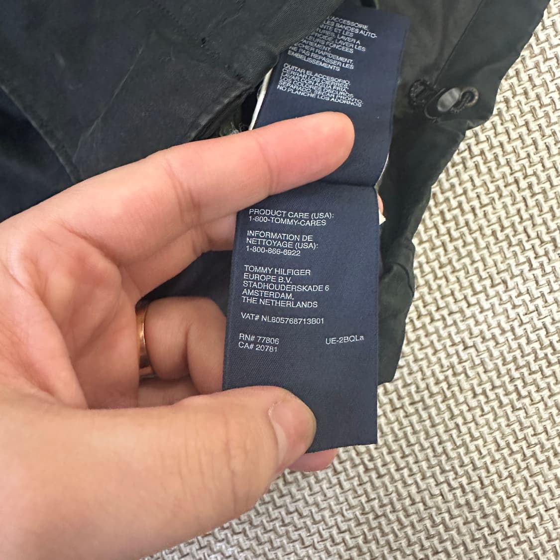 L 타미힐피거 후드 사파리 자켓 0421D 상품이미지4