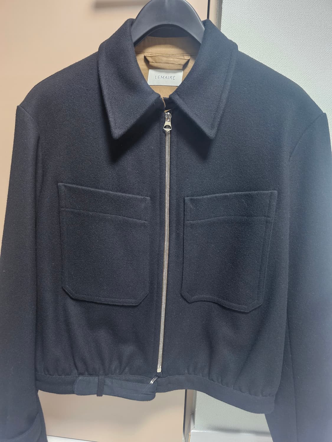 르메르 20fw 울 블루종 48 블랙(새상품) 상품이미지1