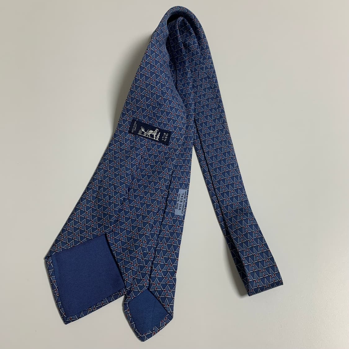 에르메스(HERMES) 명품 빈티지넥타이 B+등급 업사이클링추천 상품이미지8