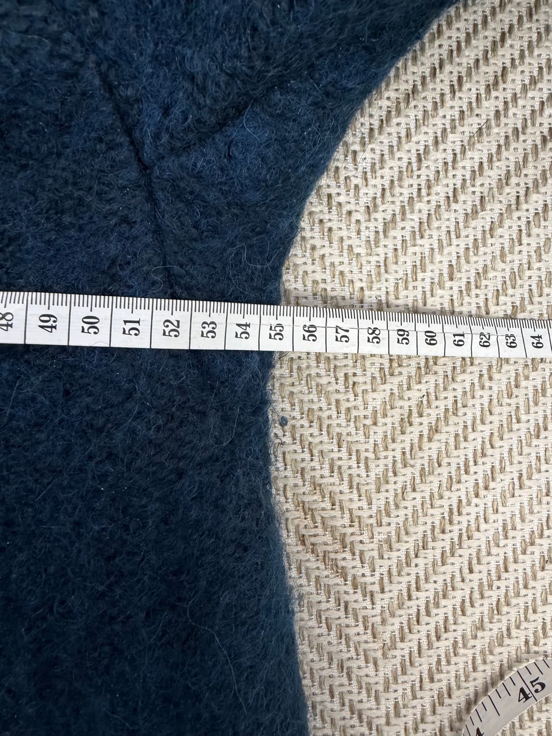 정품) KUHO 구호 블루 니트 가디건 자켓 77 상품이미지8