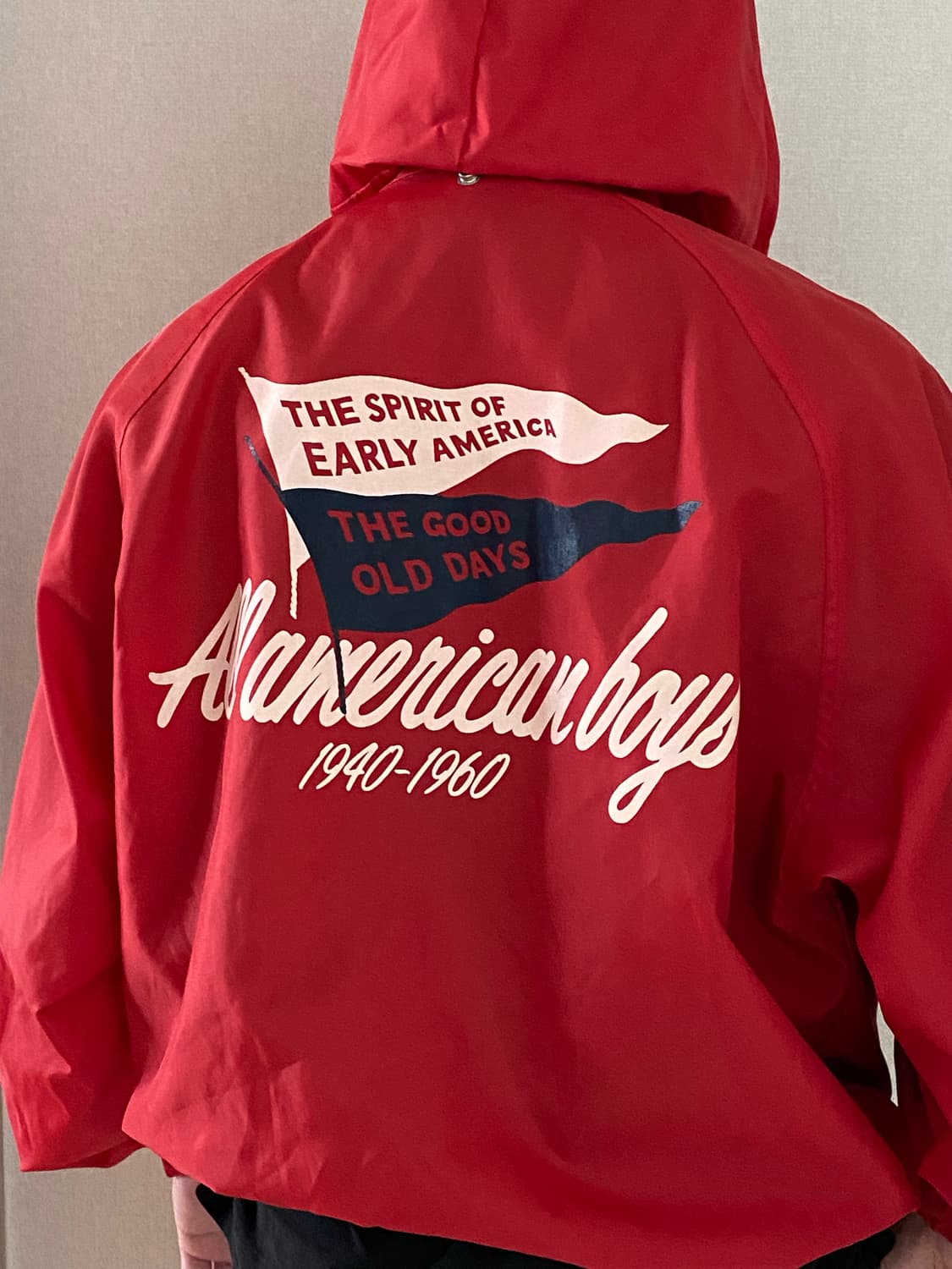 (L)All American Boys 빈티지 바람막이 상품이미지1