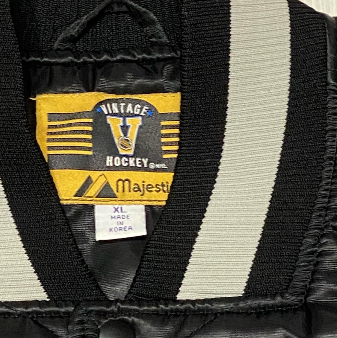대장급 90s USA 마제스틱 LA킹스 바시티자켓 상품이미지8