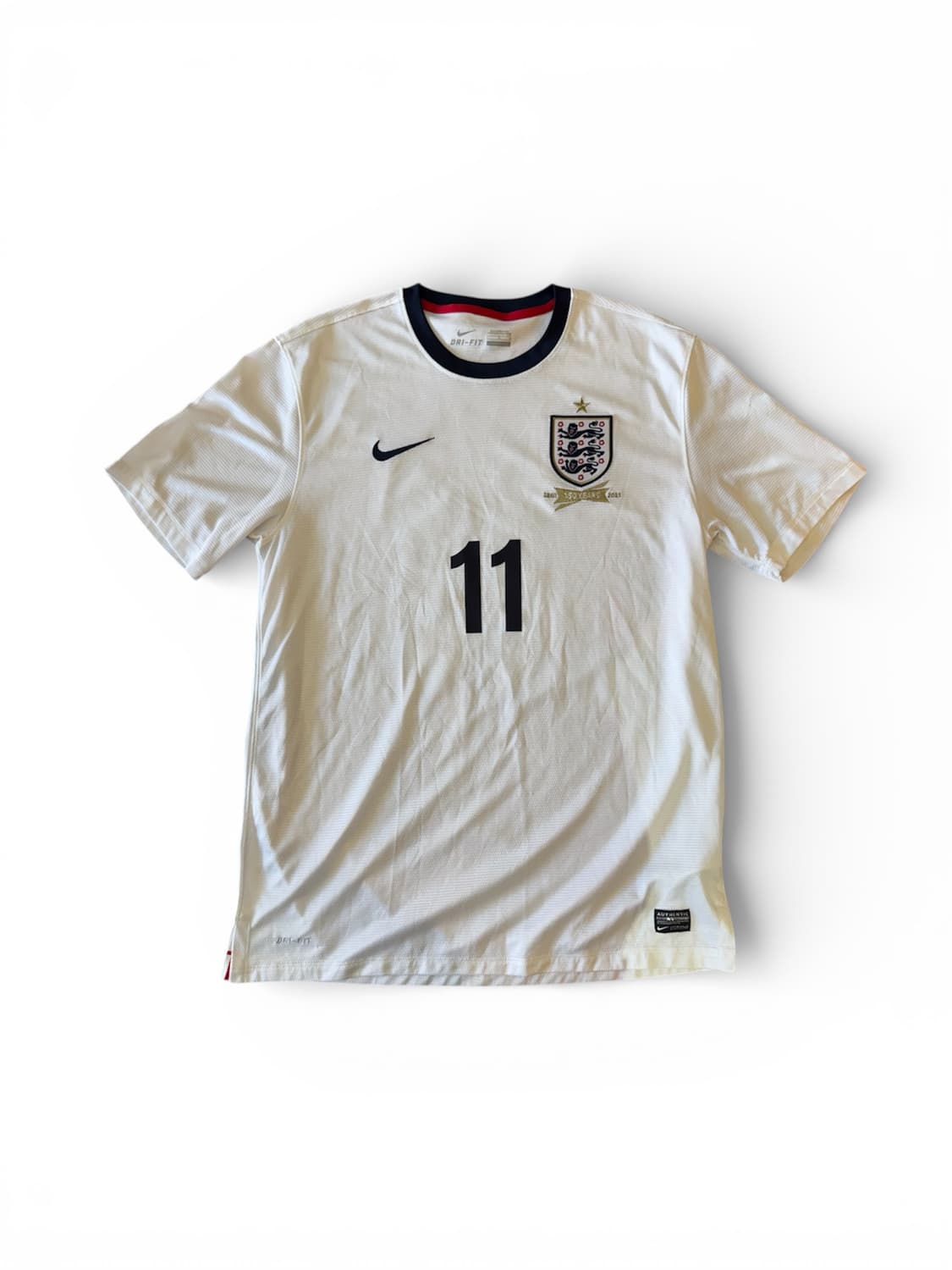 [해외L]잉글랜드 150주년 홈 타운샌드 어센틱 유니폼 상품이미지2