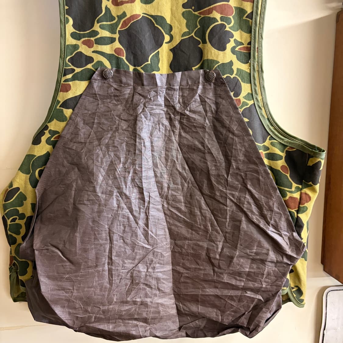 Vintage Duck Camo Hunting Vest 상품이미지8