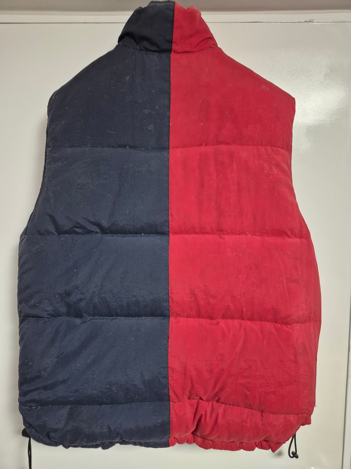 90s 타미힐피거 양면 패딩조끼 xl 상품이미지5