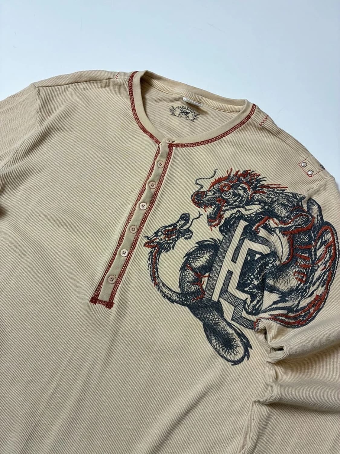 파라수코 00's 헨리넥 오리엔탈 롱 슬리브 PN8932 상품이미지2