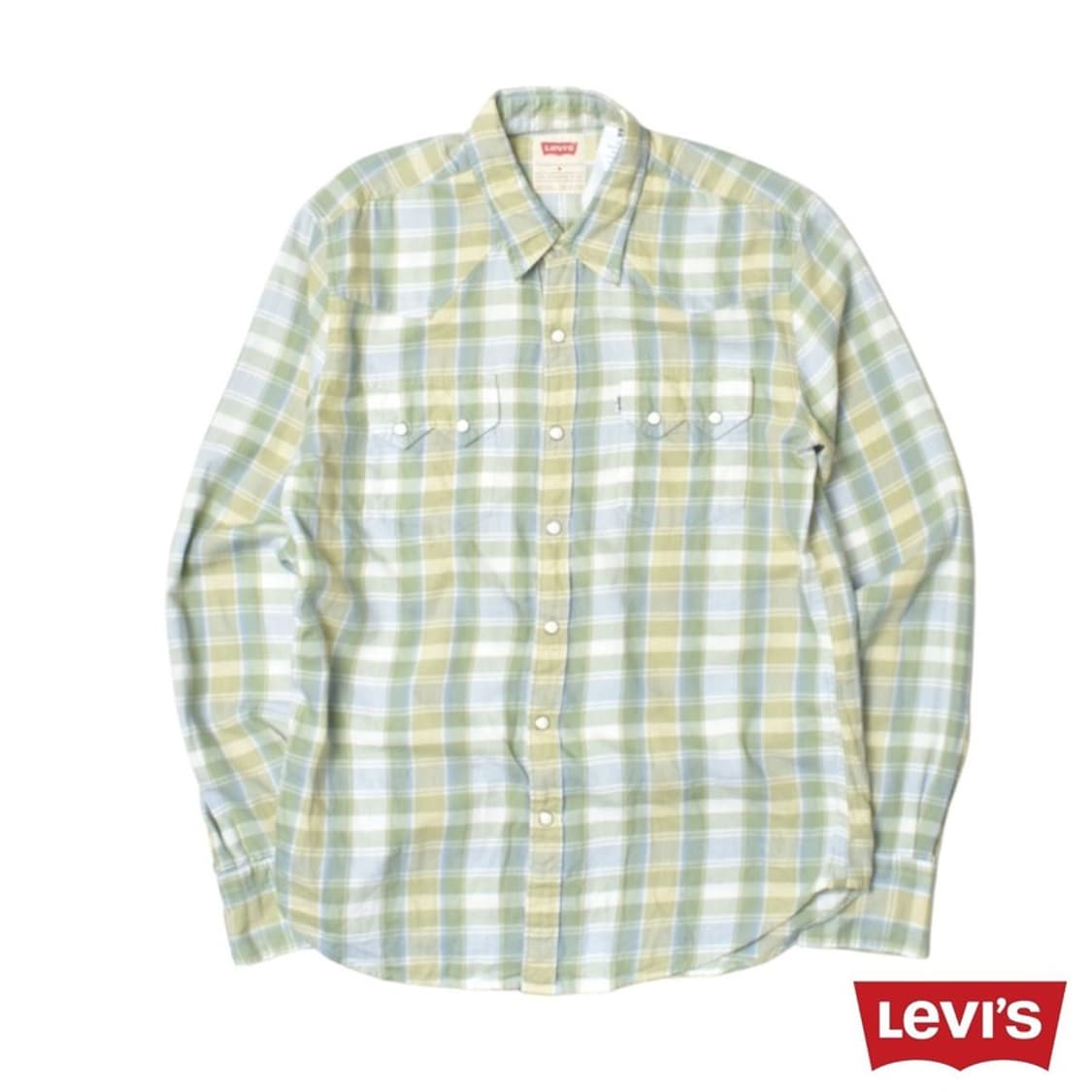 리바이스 웨스턴 체크 셔츠 남방  상품이미지1