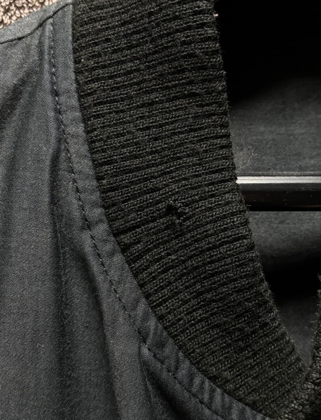 80's 꼼데가르송 옴므 데카 옴므 썬페이딩 코튼 봄버 상품이미지8