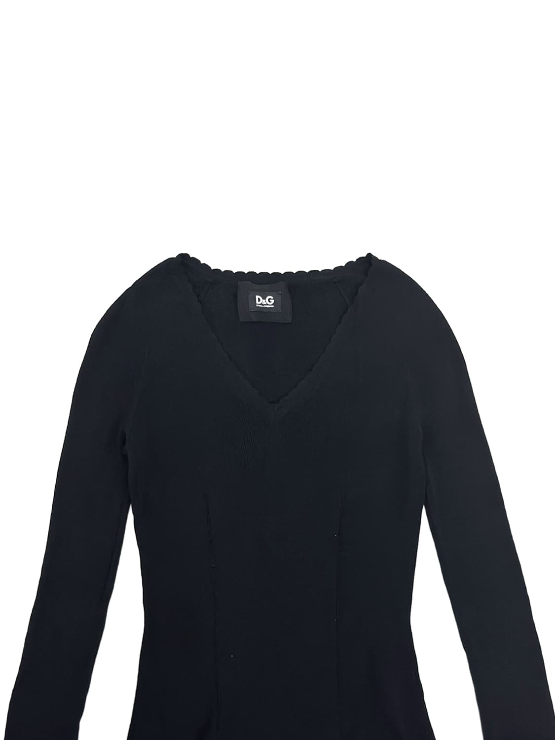 Dolce&Gabbana Scallop V-Neck Knit/ 40 상품이미지4