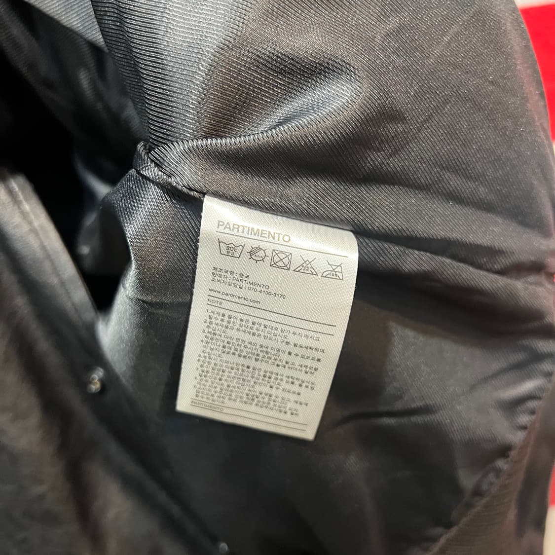 파르티멘토 오버핏 레더자켓 상품이미지4