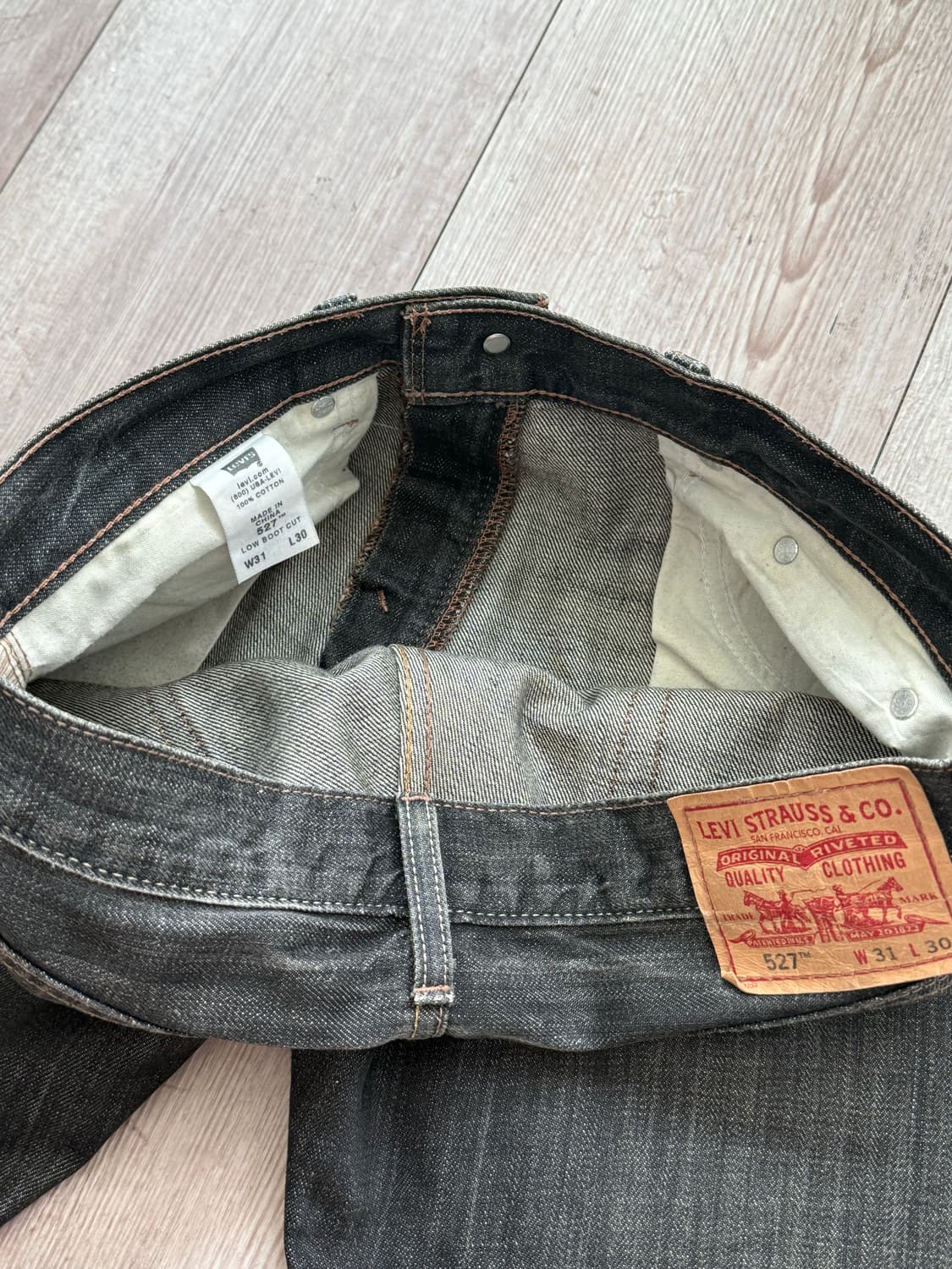 [31/30] levis 527 black 상품이미지6