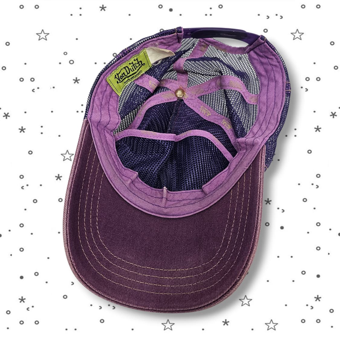  VonDutch 본더치 퍼플 메쉬 캡 상품이미지6