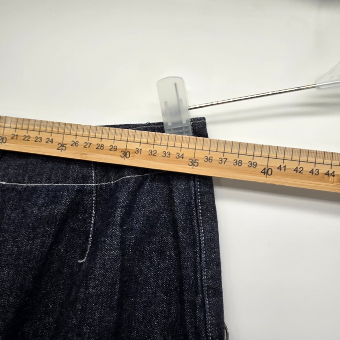 일본 빈티지 데님 레이스업 롱 스커트 상품이미지8