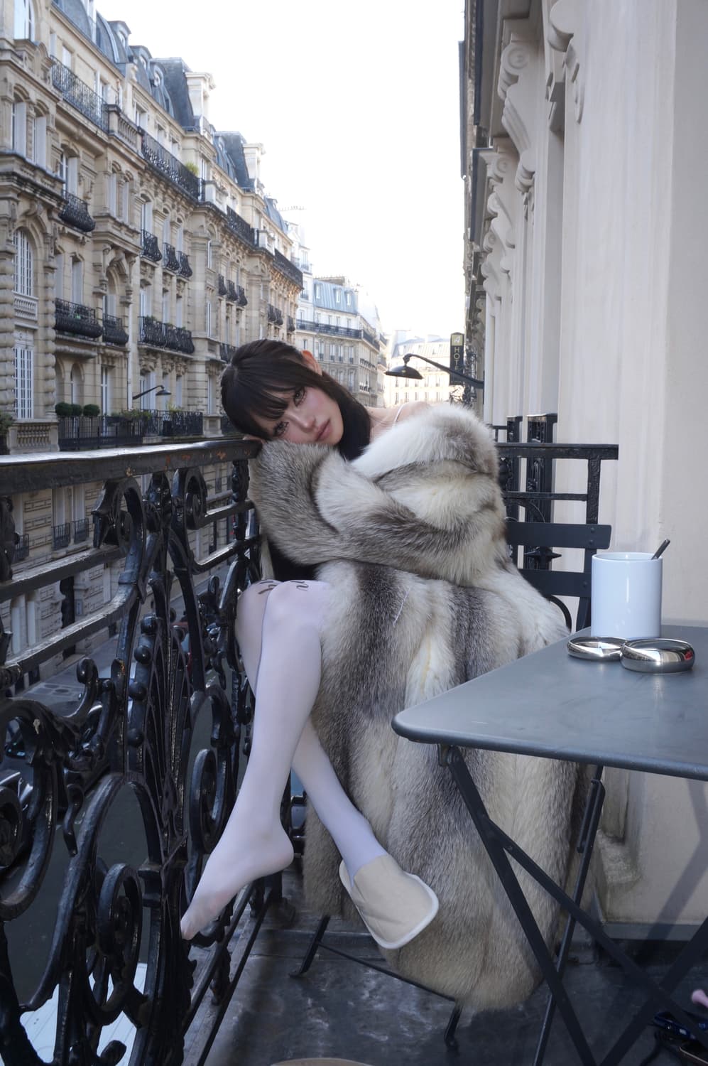 사가폭스 Full-Length Fox fur Coat 폭스 퍼 코트 상품이미지4