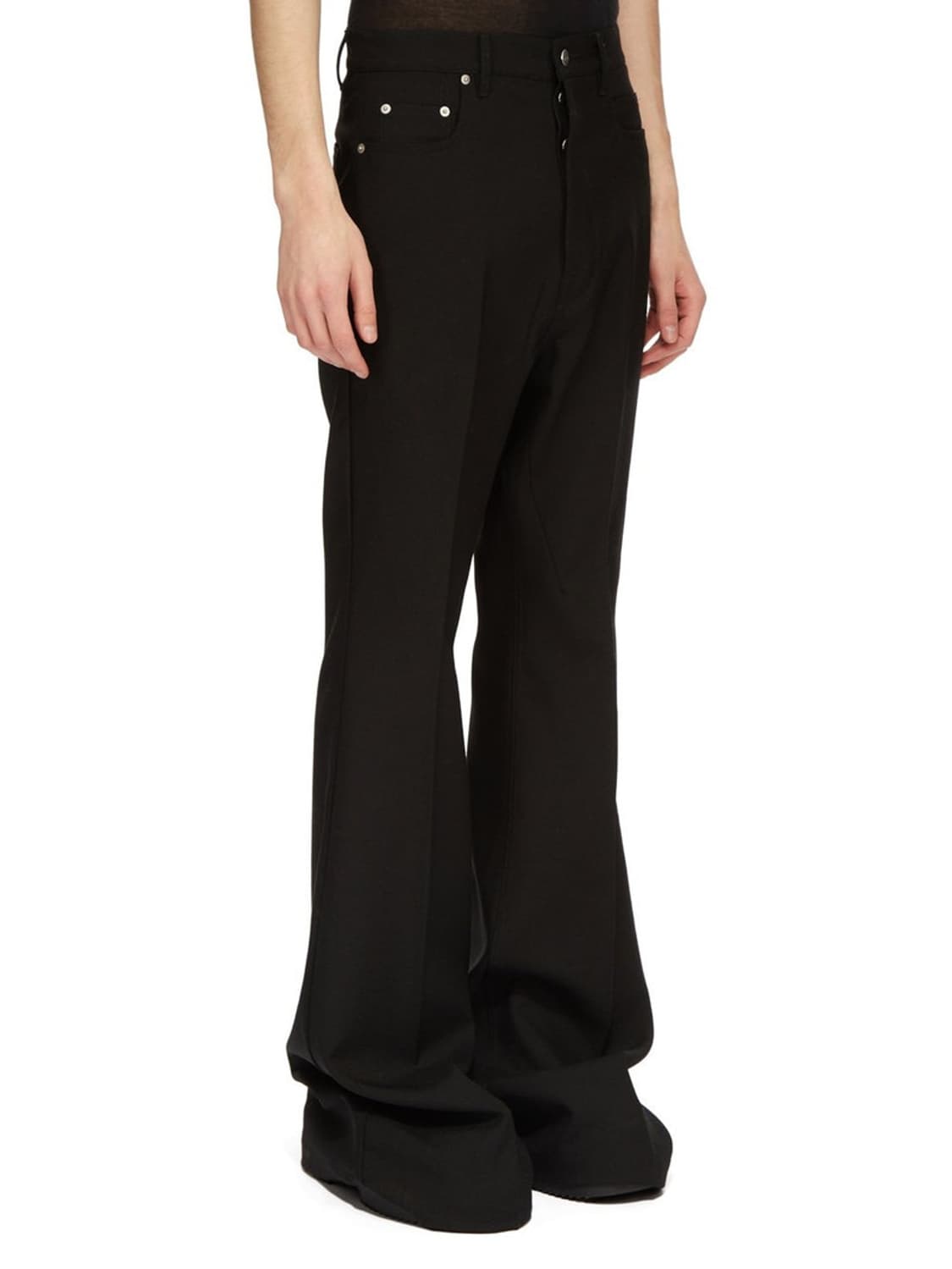 릭오웬스 볼란 부츠컷 팬츠 블랙 상품이미지8