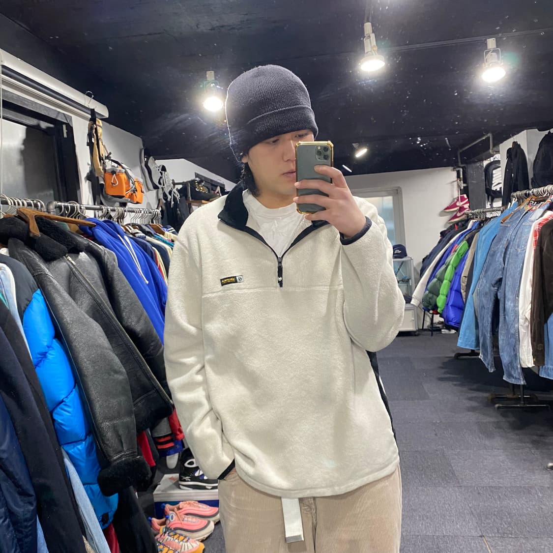 노티카 후리스 반집업 상품이미지5