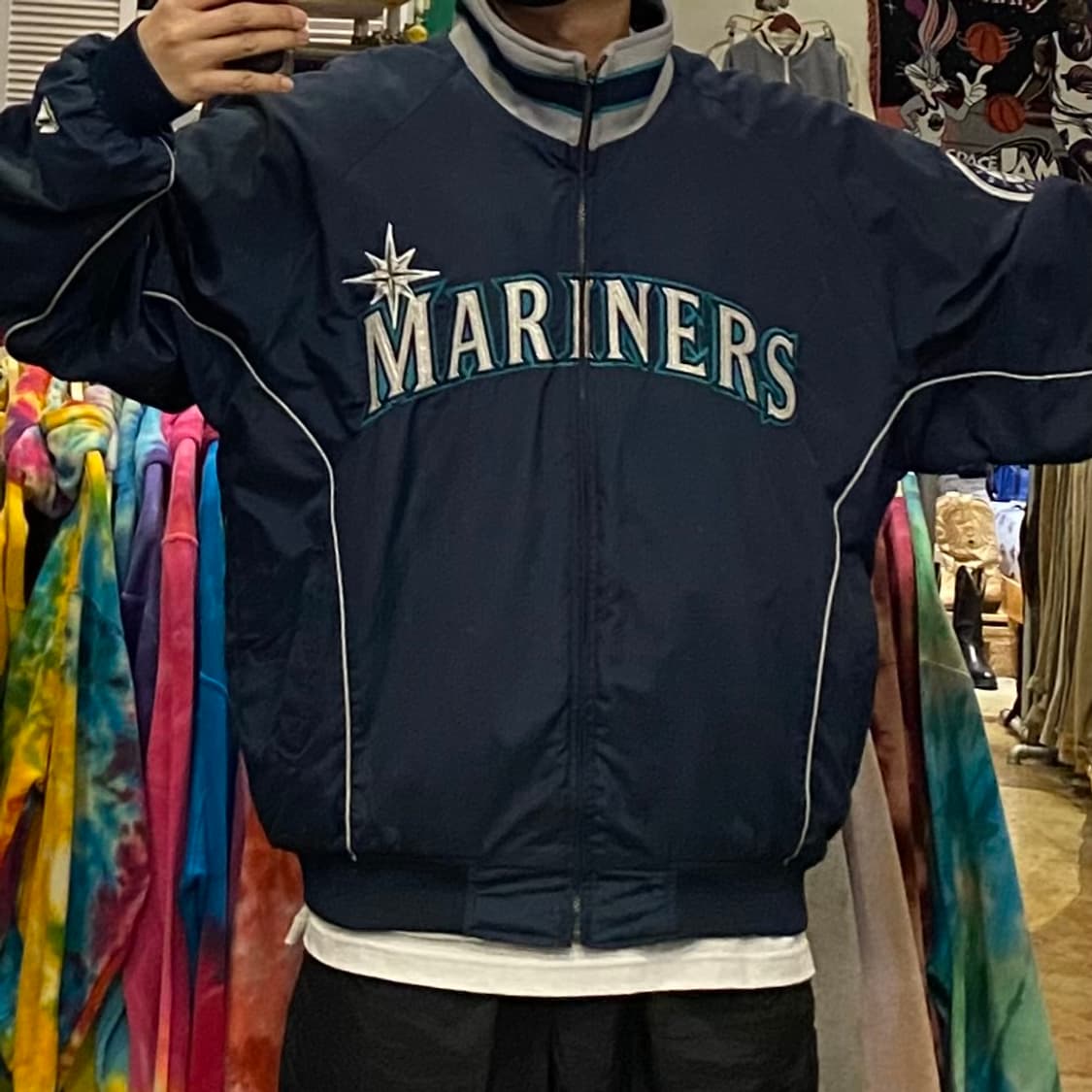00s USA 마제스틱 정품 시애틀마리너스 자켓 상품이미지3
