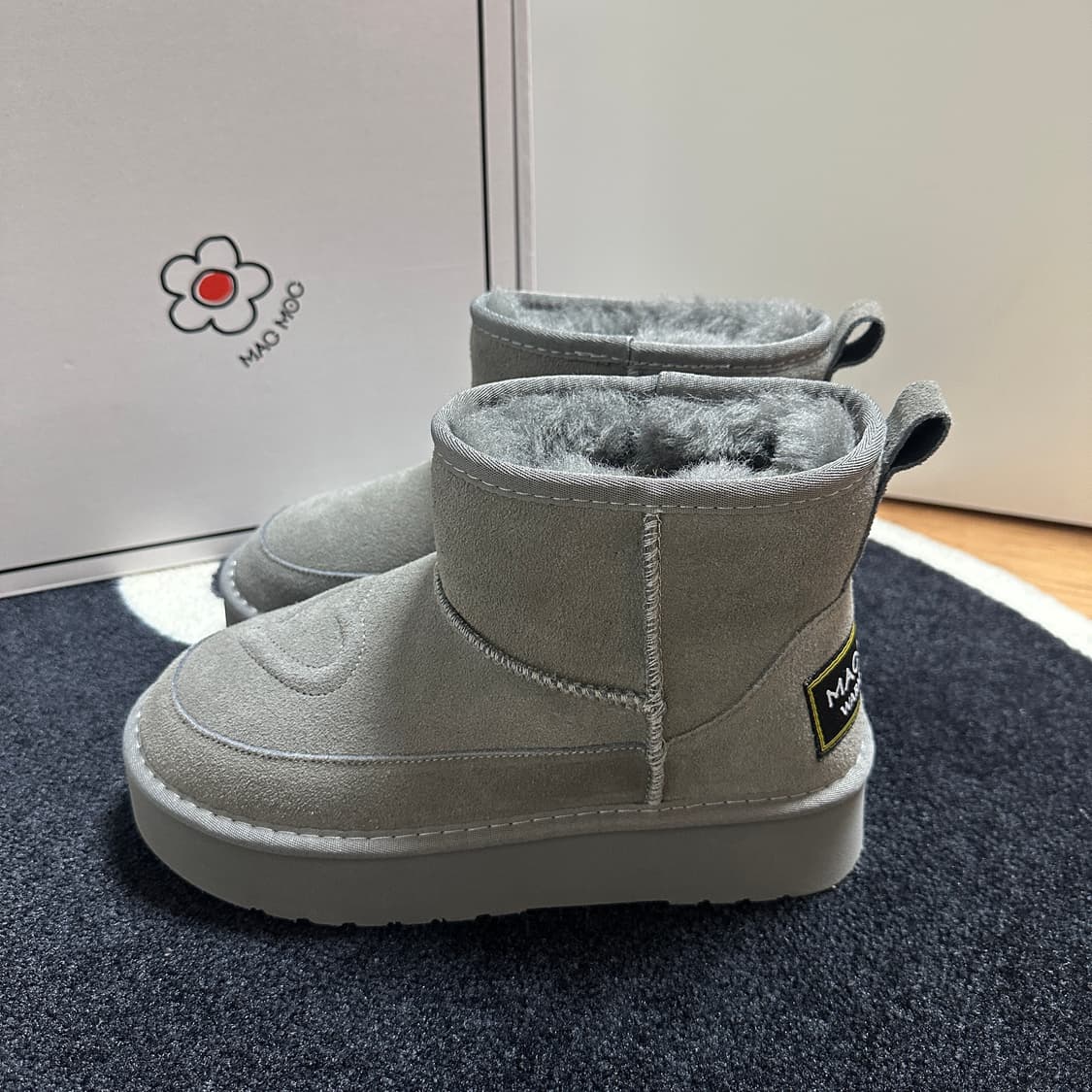 마크모크 어그 부츠 - 그레이 상품이미지2