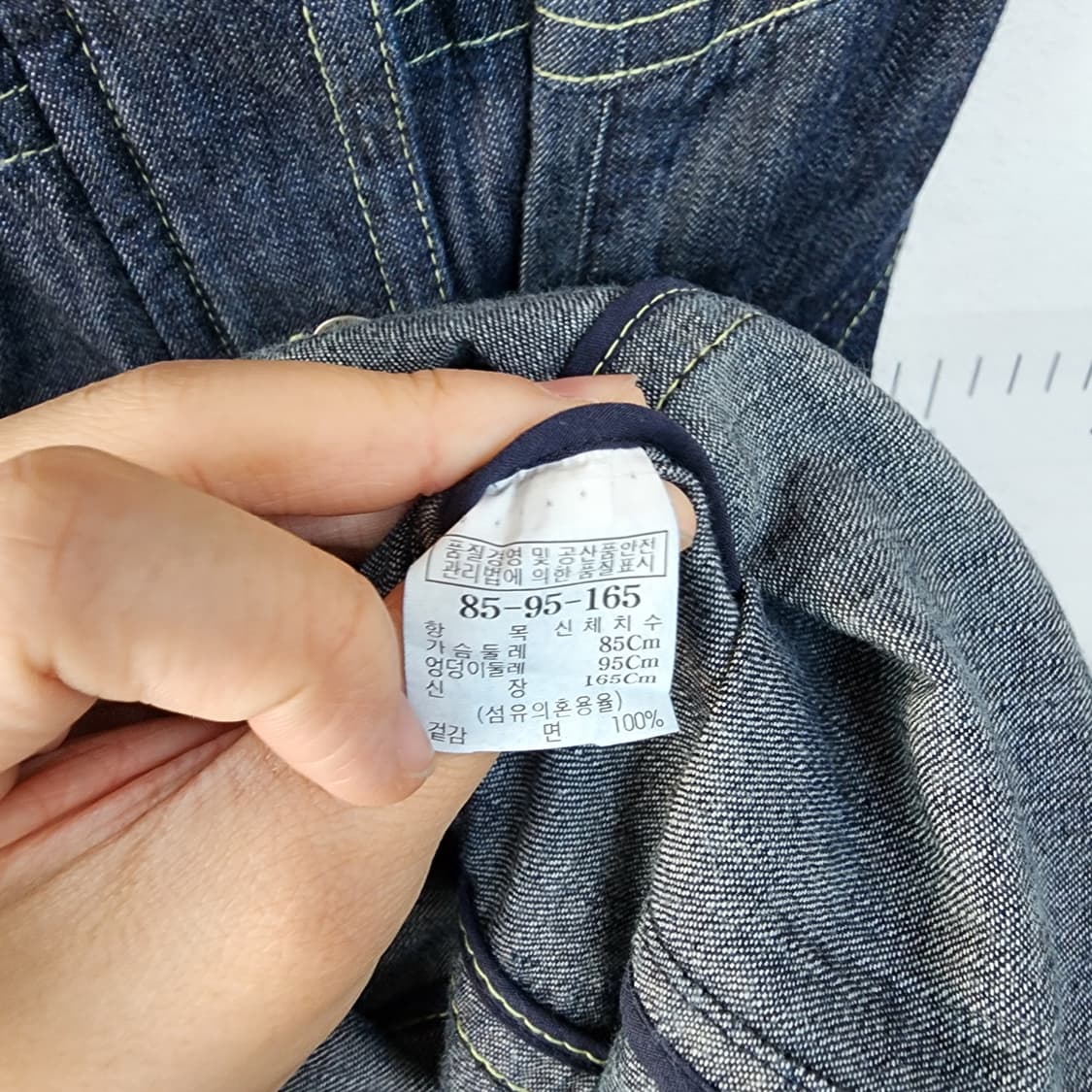 빈폴 데님 나시 원피스 상품이미지7