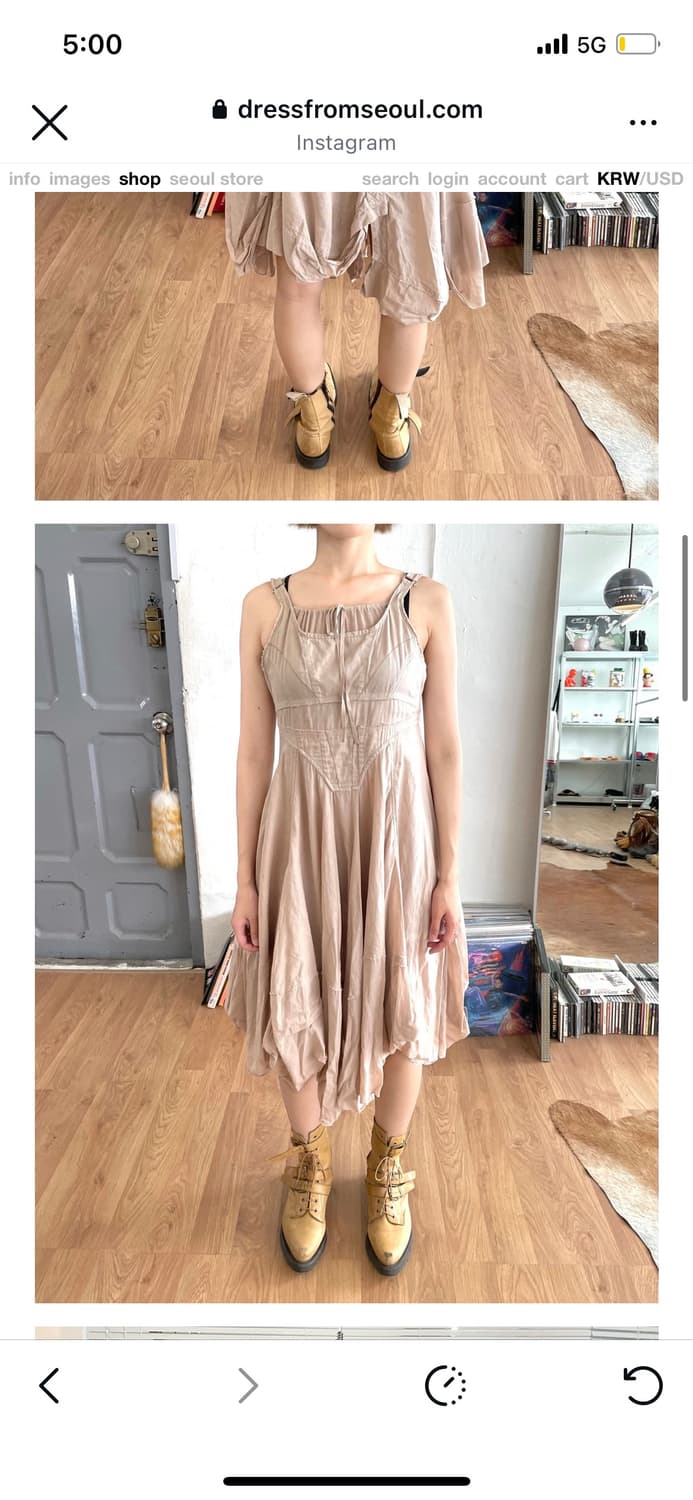 마리떼 프랑소와 저버 빈티지 드레스 상품이미지1