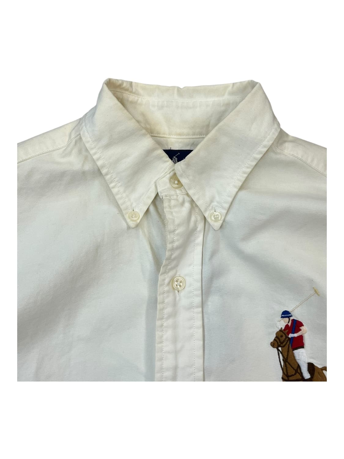 랄프로렌 빅포니 셔츠 크림 S #csz1750 상품이미지6