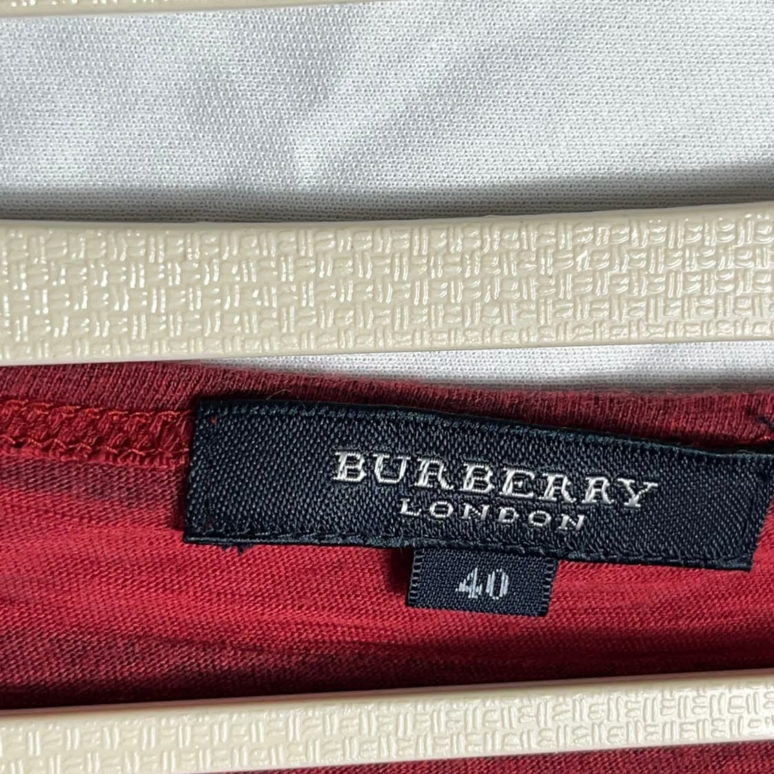 [Burberry] 버버리 런던 레드 스트라이프 래글런 롱슬리브 상품이미지5