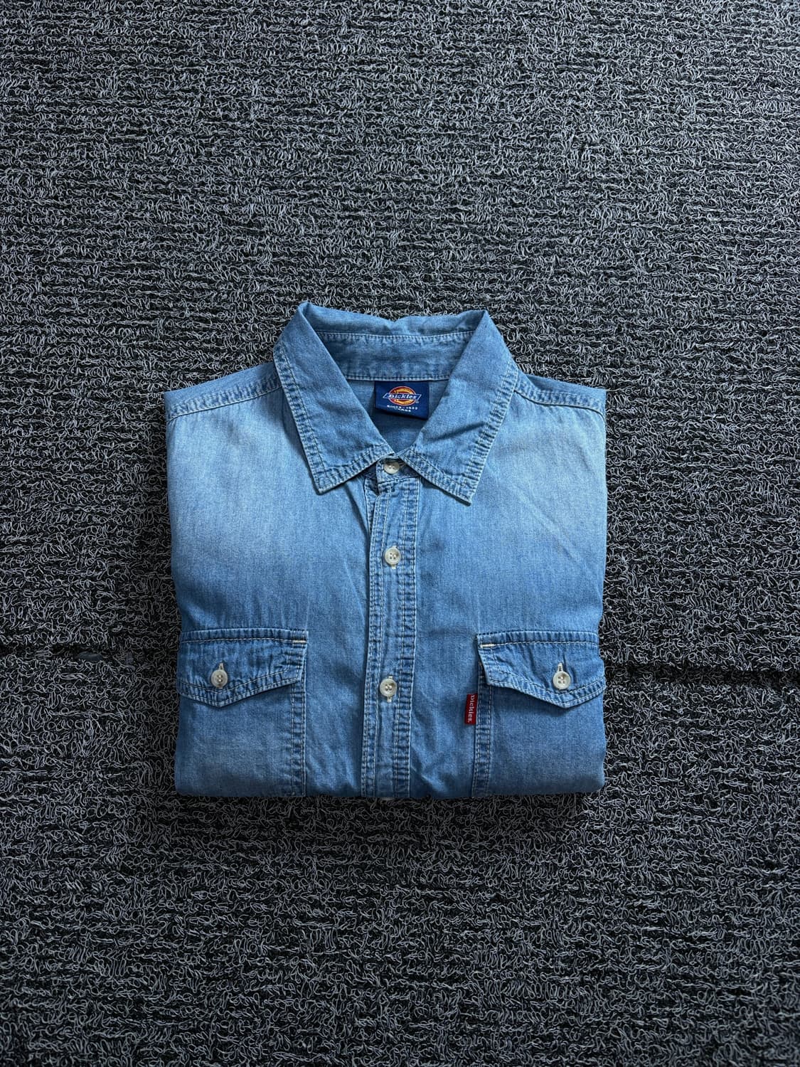 디키즈 USA 워싱 데님 셔츠 3846 상품이미지1