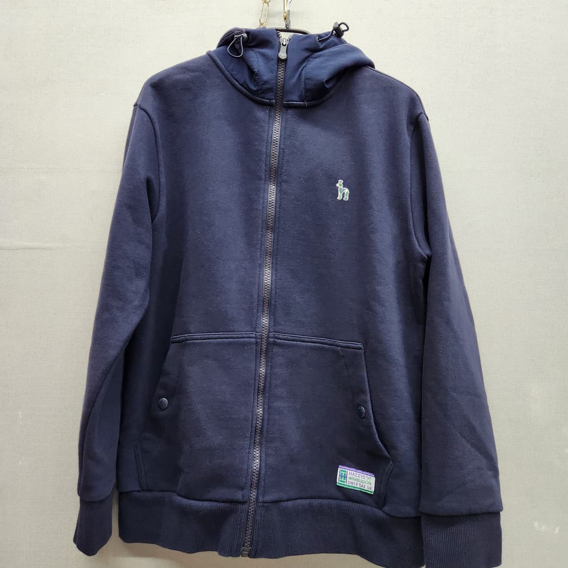 헤지스 로고 풀집업 후드집업 100(L) 남여공용 상품이미지1