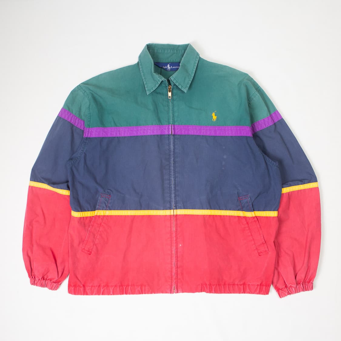 90s 폴로 랄프로렌 멀티컬러 스윙탑 자켓 상품이미지1