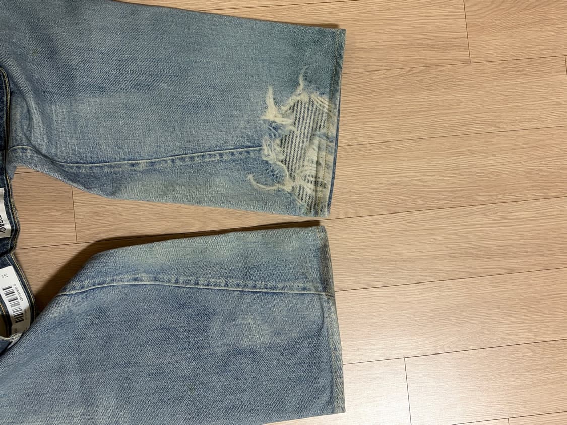 [31] 아워레가시 써드컷 디지털 데님 프린트 상품이미지6