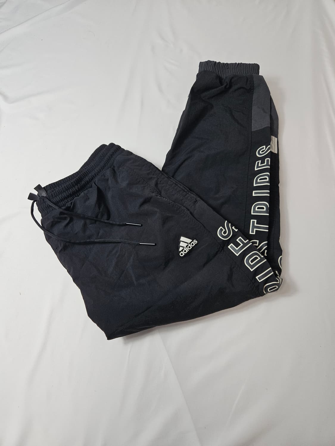 아디다스 루즈핏 우븐 조거팬츠 바지 커프트 트레이닝 XL 상품이미지1