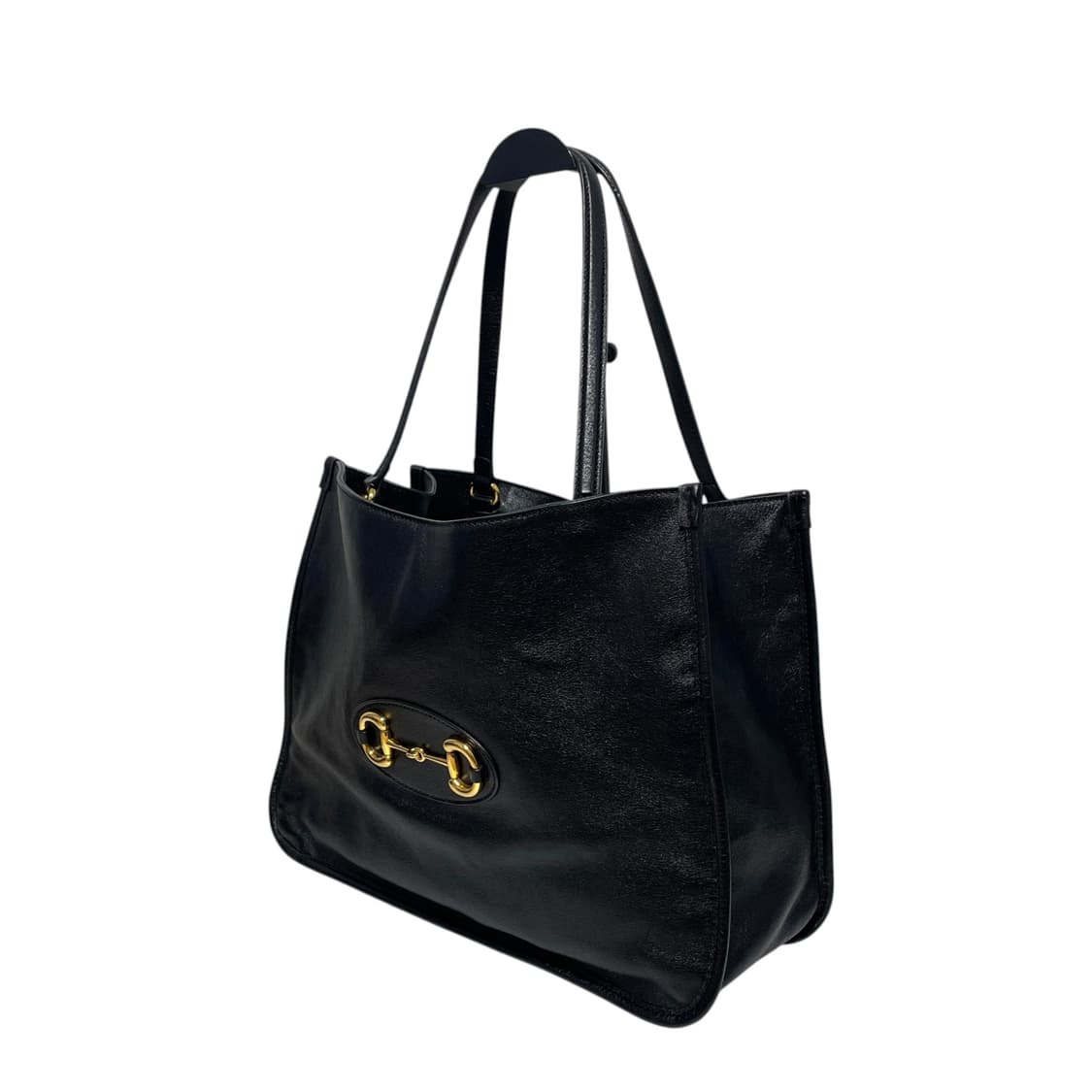 구찌 623694 블랙 1955 홀스빗 토트백 겸 숄더백H00281 상품이미지3