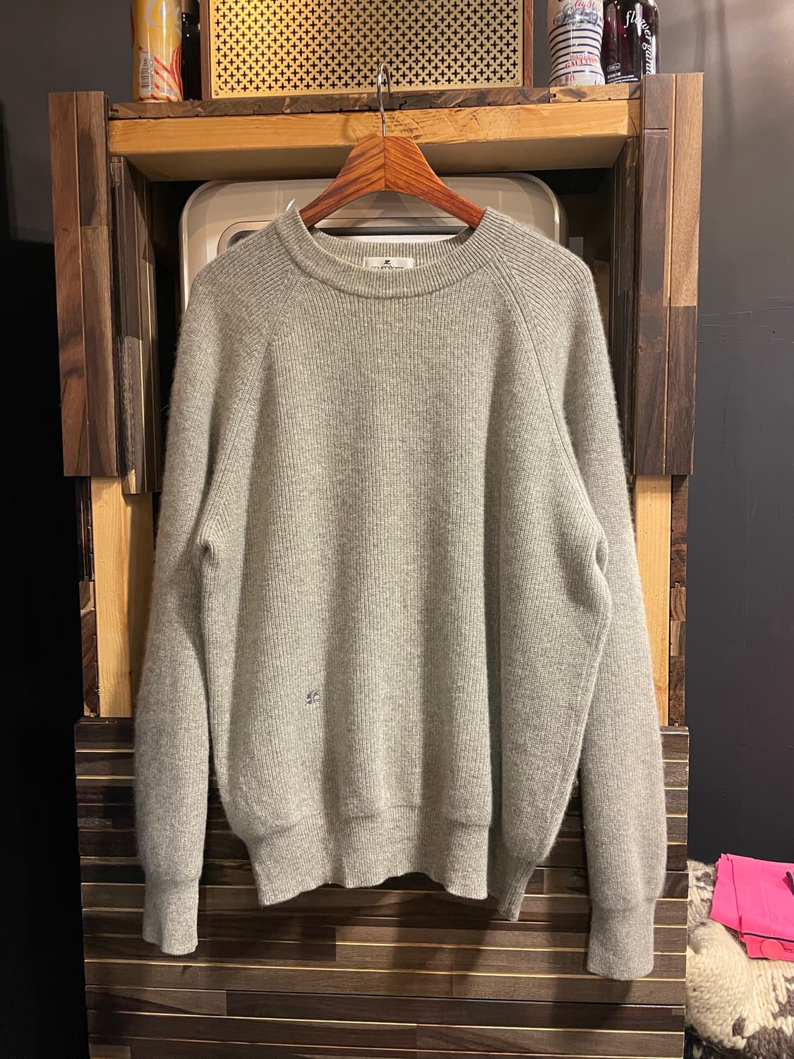 꾸레쥬 캐시미어 니트 상품이미지1