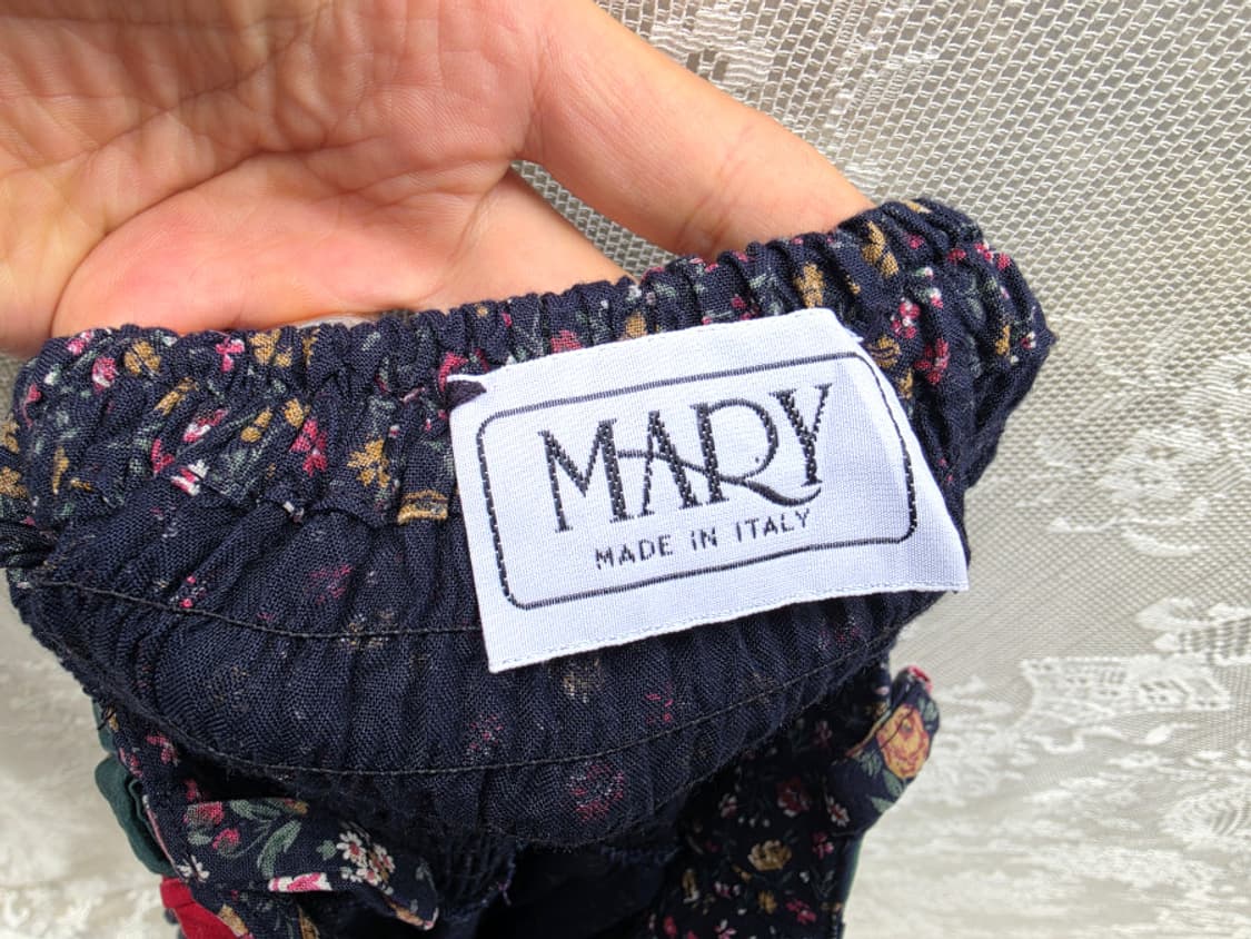 80s MARY (Made in Italy) 플라워 스커트 상품이미지5