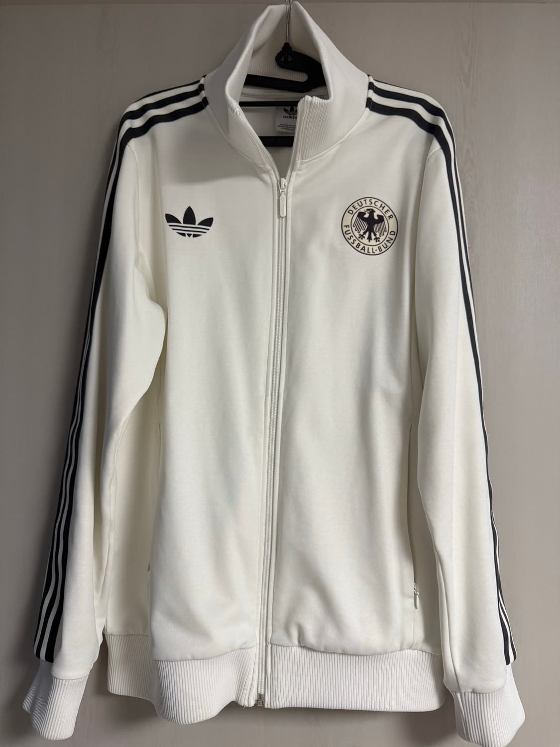 아디다스 독일 베켄바우어 트랙 탑 오프 화이트 상품이미지1