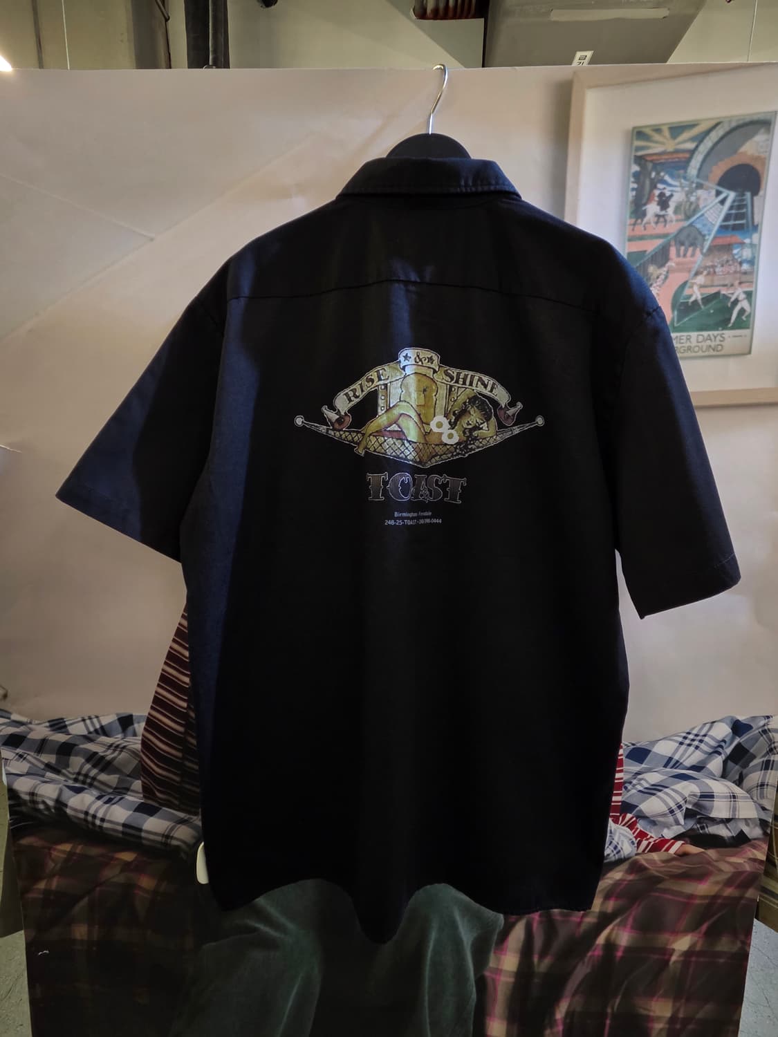 Dickies 디키즈 블랙 반팔셔츠 상품이미지6