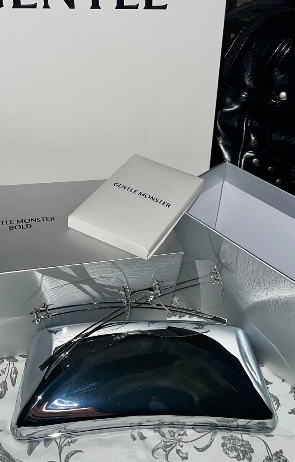 젠틀 몬스터 테트라 02 실버 클리어 상품이미지2