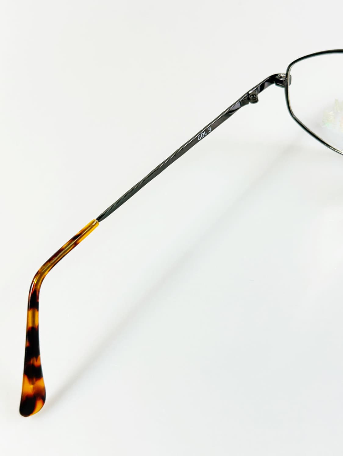 90s PARIM 건메탈 슬림 오벌 프레임 빈티지 안경 상품이미지6